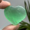 Grøn Fluorit Hjerte