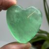 Grøn Fluorit Hjerte