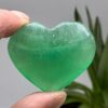 Grøn Fluorit Hjerte