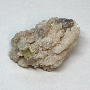 Bi-Colour Turmalin på Kvarts/Mica