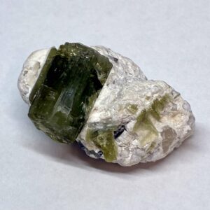 Grøn Turmalin på Mica