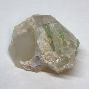 Grøn Turmalin på Kvarts