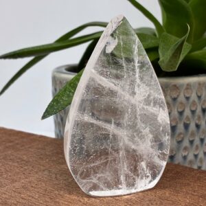 Bjergkrystal Glat Flamme