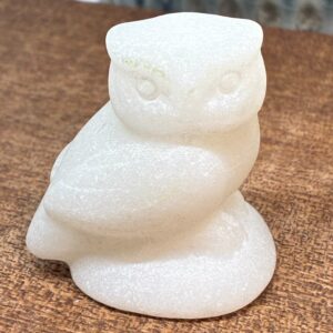 Ugle Hvid Jade