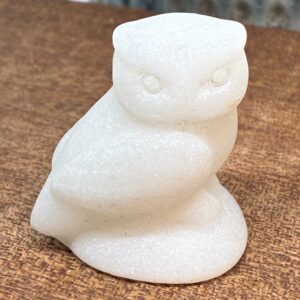 Ugle Hvid Jade