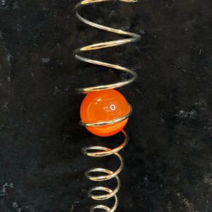 Spiral Ophængmed Katteøjekugle