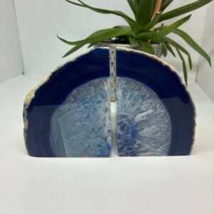 Bogstøtte Sæt Farvet Agat