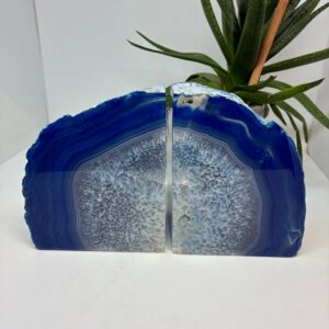 Bogstøtte Sæt Farvet Agat