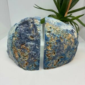 Bogstøtte Sæt Farvet Agat