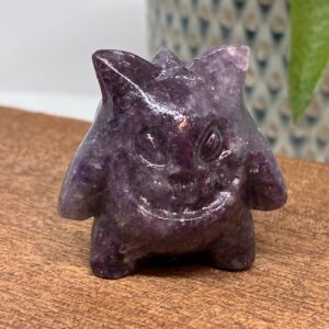 Gengar Figur Lepidolit