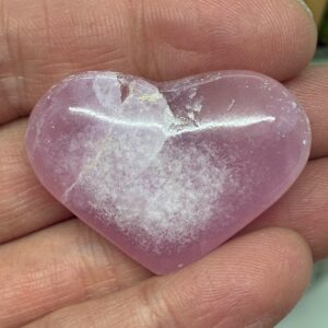 Pink Aragonit Hjerte