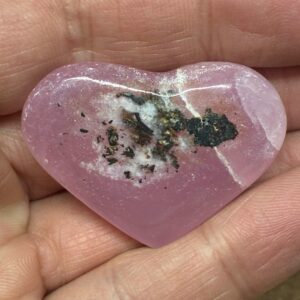 Pink Aragonit Hjerte