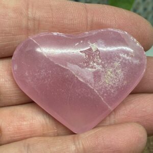 Pink Aragonit Hjerte