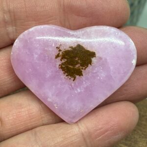 Pink Aragonit Hjerte