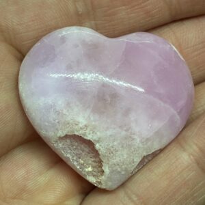Pink Aragonit Hjerte