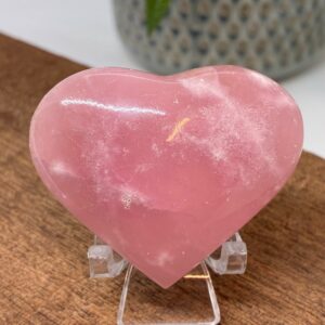 Pink Aragonit Hjerte