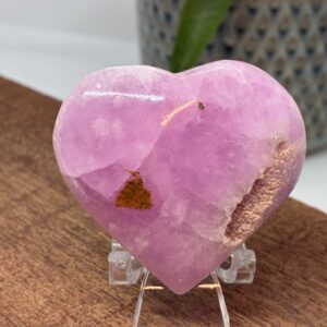 Pink Aragonit Hjerte