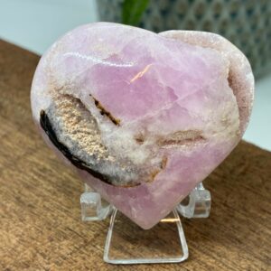 Pink Aragonit Hjerte