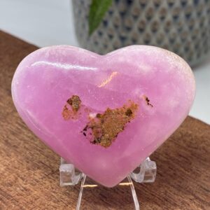 Pink Aragonit Hjerte