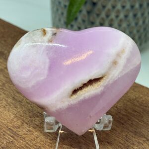 Pink Aragonit Hjerte