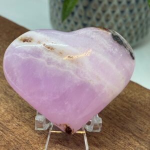 Pink Aragonit Hjerte