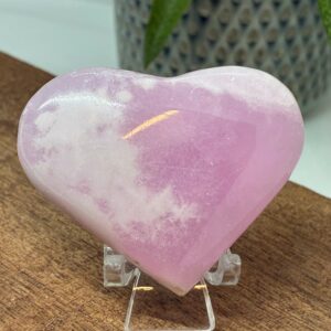 Pink Aragonit Hjerte
