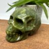 Grøn Opal Skull - Kranie