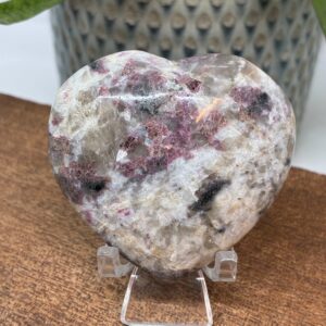 Pink Turmalin Hjerte