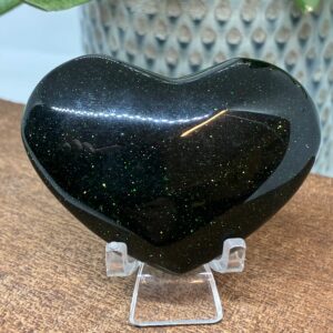 Grøn Stjernesten Hjerte