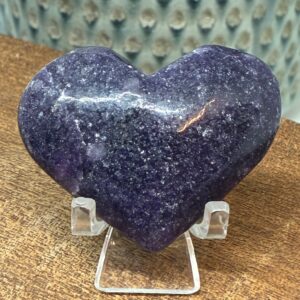 Lepidolit Hjerte