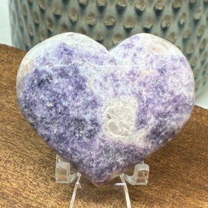 Lepidolit Hjerte