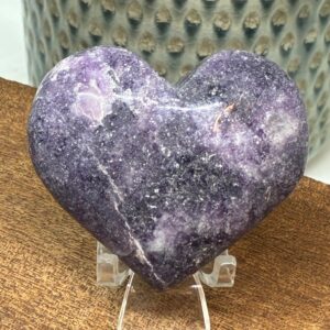 Lepidolit Hjerte