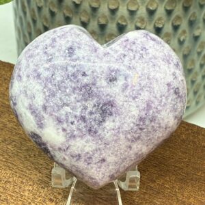 Lepidolit Hjerte