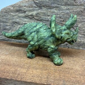 Triceratops Dinosaurus Grøn Jade
