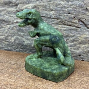 T-Rex Dinosaurus Grøn Jade