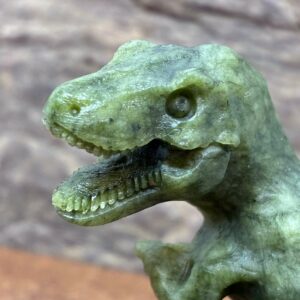 T-Rex Dinosaurus Grøn Jade