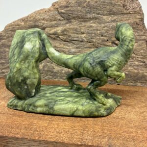 Velociraptor Dinosaurus Grøn Jade